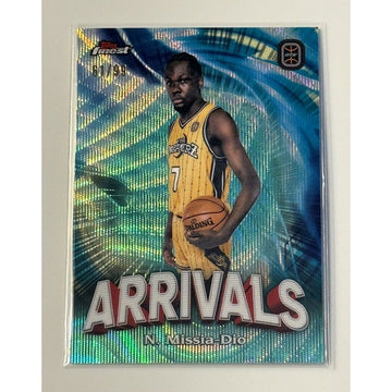 2022-23 Topps Finest OTE 61/99 Nathan Missia-Dio Card AR-12 OTE League/NBA Draft