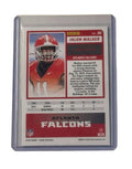 Jalon Walker 2025 Panini Score rookie card Atlanta Falcons linebacker in protective case