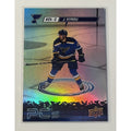 J. Kyrou 2023-24 Upper Deck Hockey Refractor PC’s Card #25-C NHL STL Blues