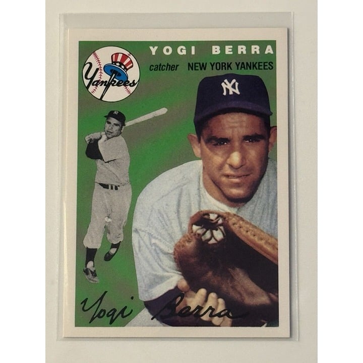 YOGI BERRA 1994* Topps Archives "54 REPRINTS - MLB New York Yankees Baseball #50