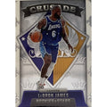 Lebron James 2021-22 NBA LA Lakers Chronicles Rookies and Stars Crusade basketball card