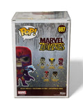New-sealed Zombie Magneto Marvel Zombies Funko Pop #697 Walmart exclusive collectible figure in large box