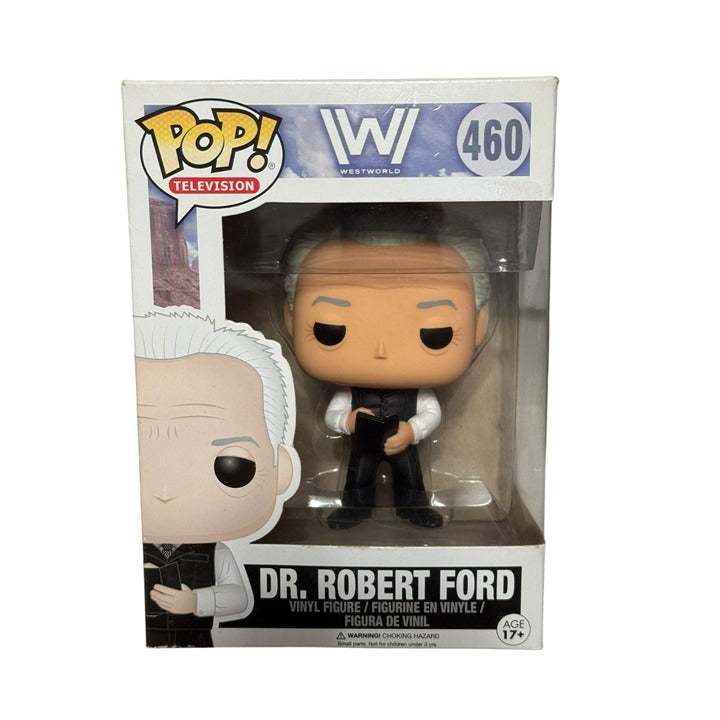 Pop! Vinyl Dr. Robert Ford figure 460 Westworld collectible in original box