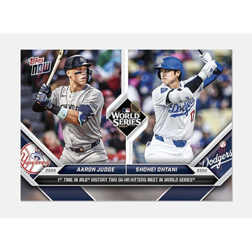 2 STARS! Ohtani/Judge 1ST TIME IN MLB HISTORY TWO 50-HR Hittter IN WORLD - READY