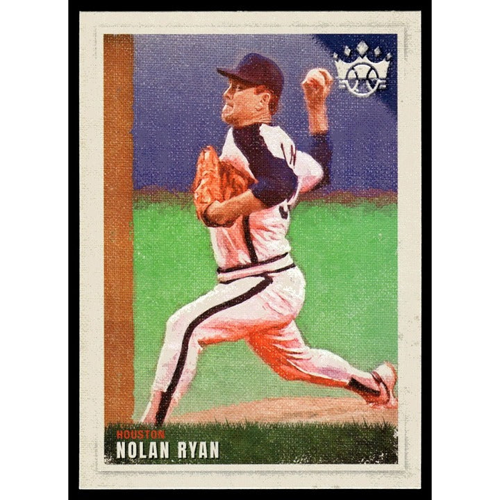 Nolan Ryan 2022 Panini Diamond Kings #75 Houston Astros MLB Hall of Fame baseball card mint condition