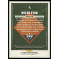 2022 Nolan Ryan Panini Diamond Kings #75 MLB Hall of Fame Houston Astros baseball card back view