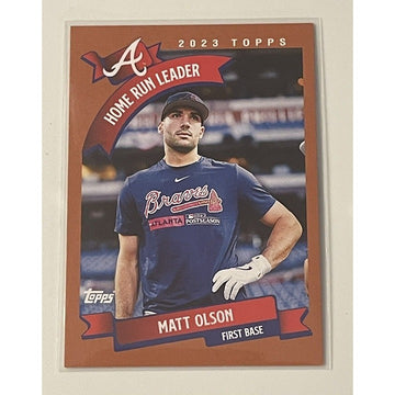 2023 Throwback Thursday Set #45 - 2002 Topps Baseball Matt Olson MLB ATL Braves*