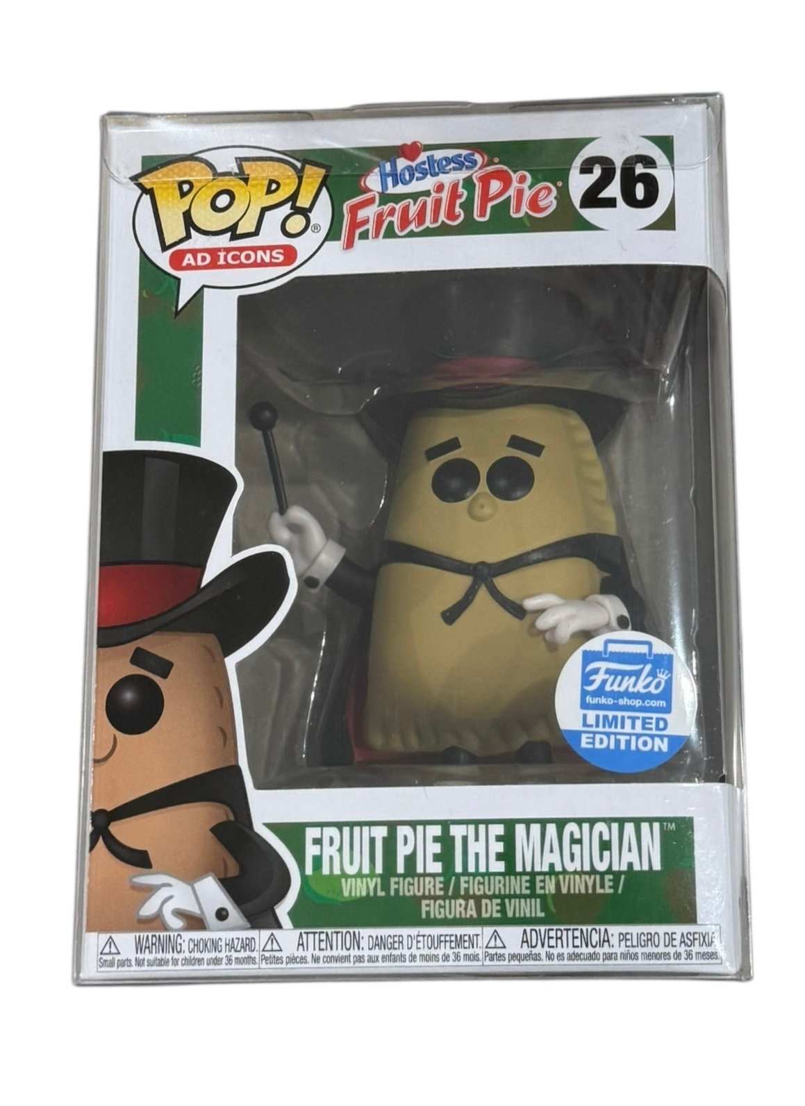 Funko Pop Ad Icons Fruit Pie the Magician #26 Limited Edition vinyl figure in box