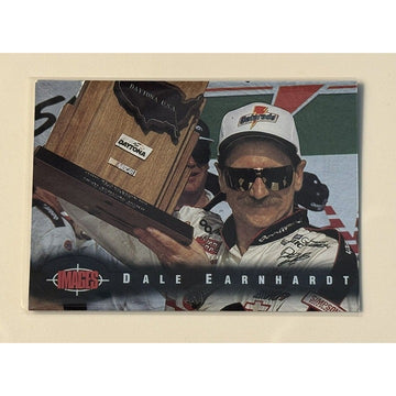 1995 Classic Finish Line Dale Earnhardt 95 Silver Card 97 Goodwrench Winston Cup
