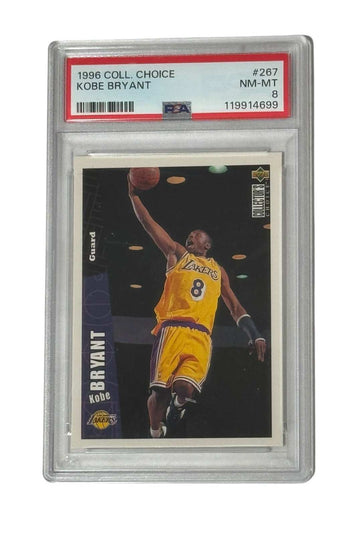 Kobe Bryant 1996 Topps #267 PSA 8 Rookie Era NBA Los Angeles Lakers