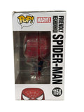 Spider Man No Way Home Friendly Neighborhood Funko Pop 1158 vinyl figure in Tobey Maguire suit pose in packaging