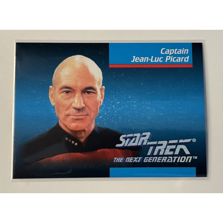 1992 Impel Star Trek: The Next Generation #004 Captain Jean-Luc Picard Near Mint