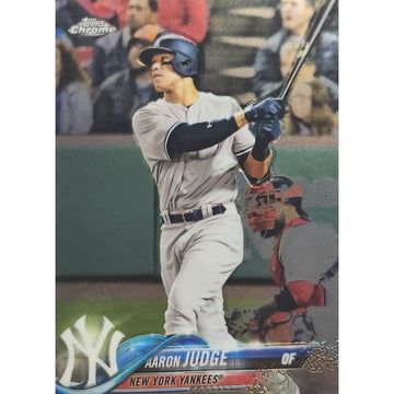 Aaron Judge* 2018 TOPPS Chrome Card #1 - MLB New York Yankees Baseball ALL RISE!