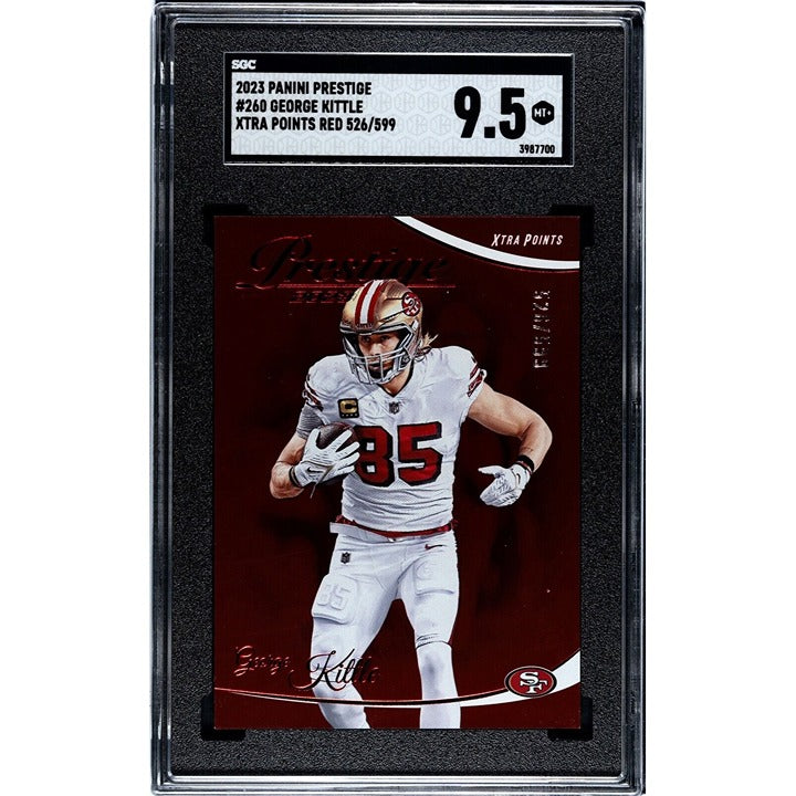 2023 Prestige Xtra Points Red Match George Kittle /599 NFL SF 49ers 260 SGC 9.5*