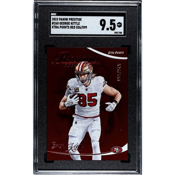 2023 Prestige Xtra Points Red Match George Kittle /599 NFL SF 49ers 260 SGC 9.5*