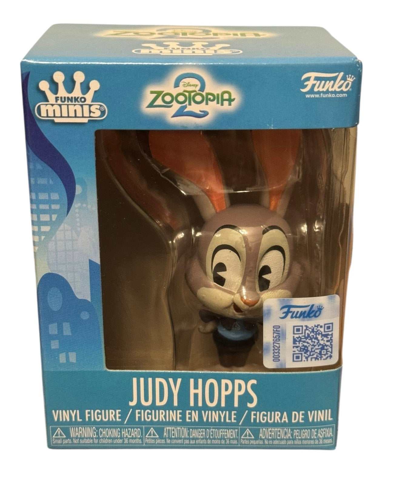 MINI - Funko Minis Judy Hopps Zootopia Disney mini figure in mint box collectible