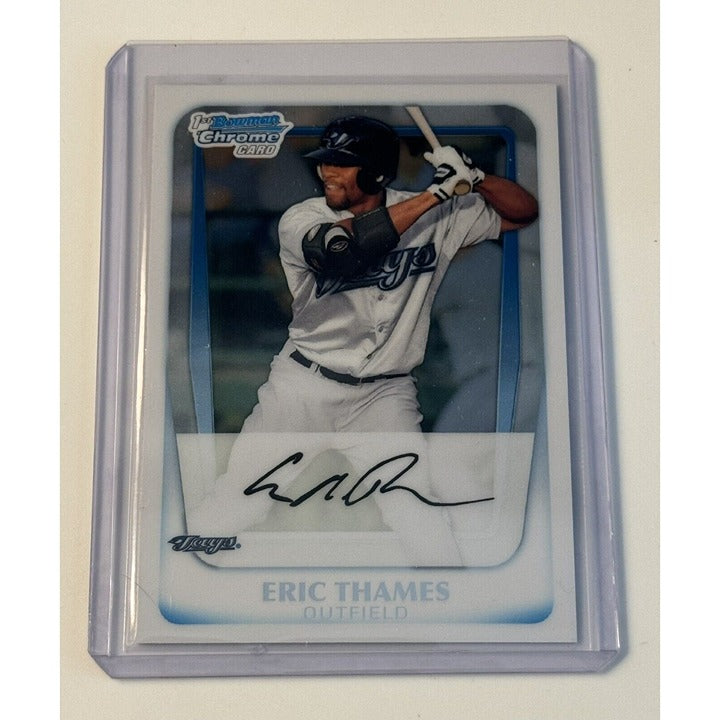 2011 Bowman Chrome Eric Thames RC* MLB Toronto Blue Jays - Baseball Card #BCP102