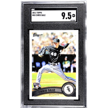 2011 Chris Sale Roo Topps Rookie RC* Braves/White Sox #65 SGC 9.5 Freshly Graded