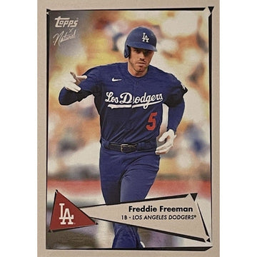 2022 Topps X 1952 Topps by Naturel Freddie Freeman - MLB LA Dodgers Baseball #23