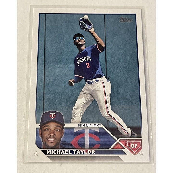 2023 Topps Update Series Michael Taylor Minnesota Twins baseball card