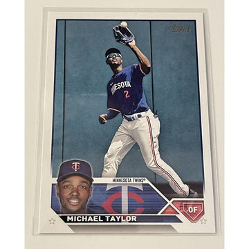 2023 Topps Update Series Michael Taylor Minnesota Twins baseball card