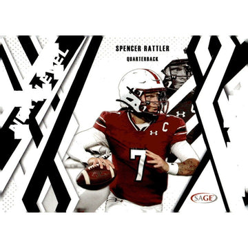 2024 SAGE HIT Spencer Rattler* NFL New Orleans Saints/Falcons Football Card #99*