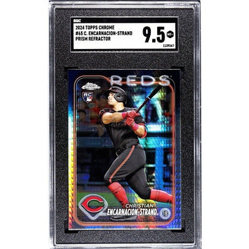 2024 Topps Chrome Christian Encarnacion-Strand RC* Prism Refractor #65 - SGC 9.5