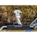 Shohei Ohtani trading card 2024 Topps NOW Gold parallel MLB Dodgers 3 HR game memorabilia