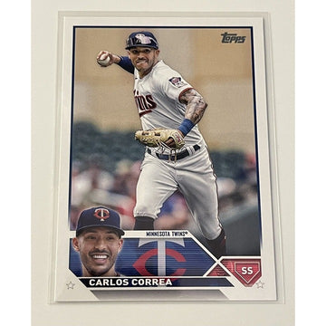 Carlos Correa 2023 Topps Update Series 1 Card #583 - MLB Astros/Minnesota Twins*