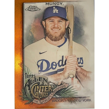 2022 Topps Allen & GInter MAX MUNCY 2/25 #121 Orange Refractor - MLB LA Dodgers*