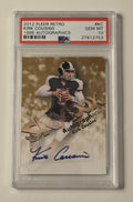 Kirk Cousins RC 2012 Fleer Retro Autographics signed football card PSA 10 Gem Mint
