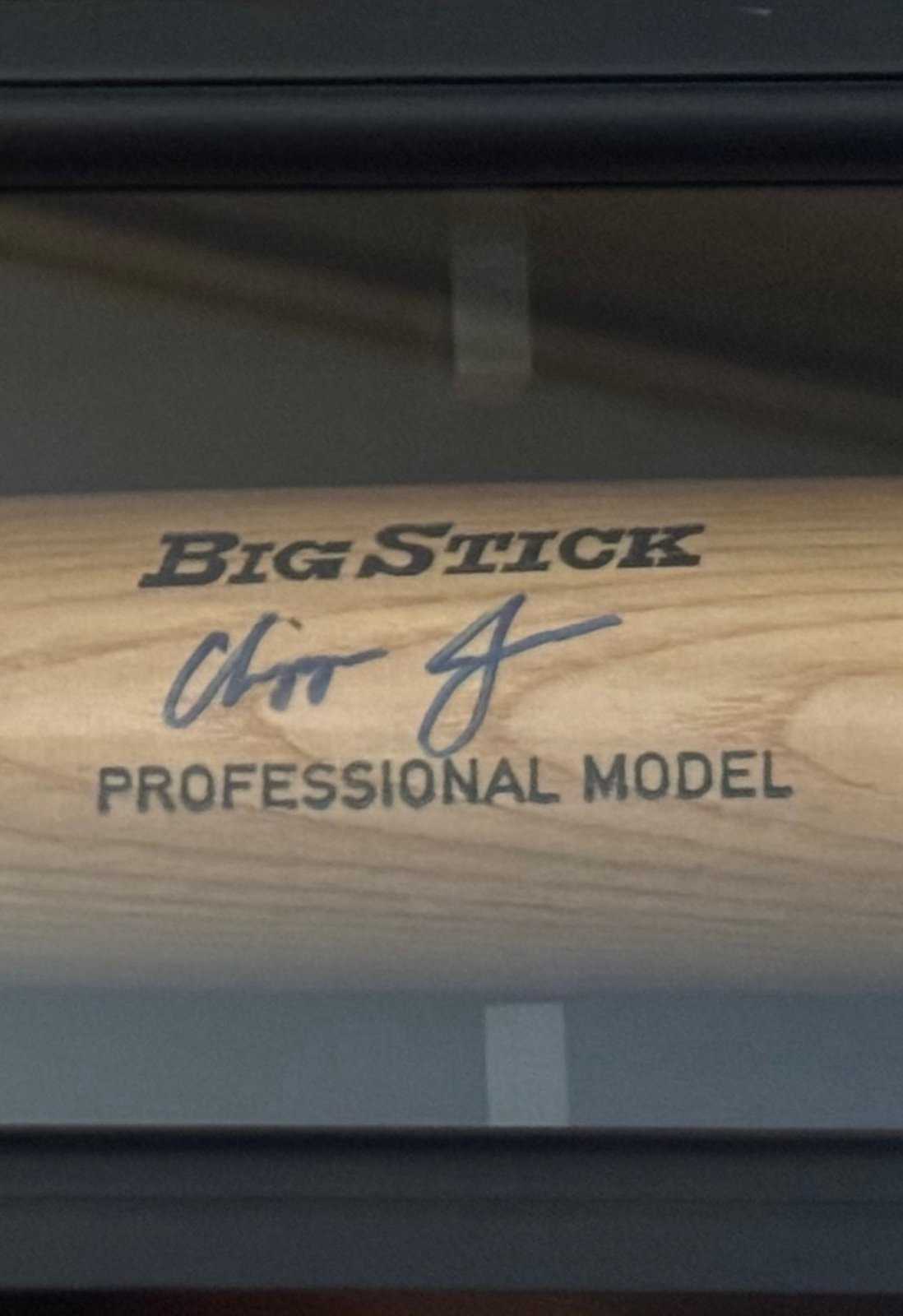 Chipper Jones autographed Rawlings Big Stick professional model bat with 1991 NL Champions inscription