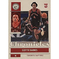 Scottie Barnes RC 2021-22 Panini Chronicles basketball card Toronto Raptors card number 47 in near mint condition