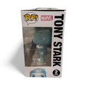 Funko Pop Morgan Stark and Tony Stark 2-pack glow in the dark Marvel collectible in box