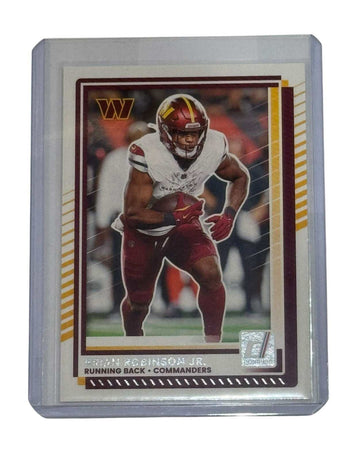 Brian Robinson Jr Washington Commanders 2025 Donruss #30 NFL rookie card in mint condition