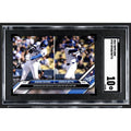 2024 Topps Now Shohei Ohtani and Mookie Betts LA Dodgers duo walkoff card graded SGC 10