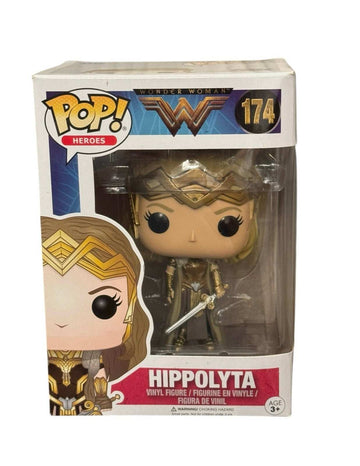 Sealed new Funko Pop Wonder Woman Hippolyta #174 vinyl figure in box