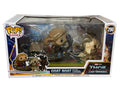 Funko Pop Rides Thor Love and Thunder Goat Boat collectible figure with Thor and Toothgnasher Toothgrinder in window box packaging