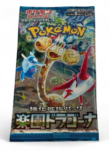Sealed Japanese Pokémon SV7a Paradise Dragona booster pack Scarlet & Violet 2024