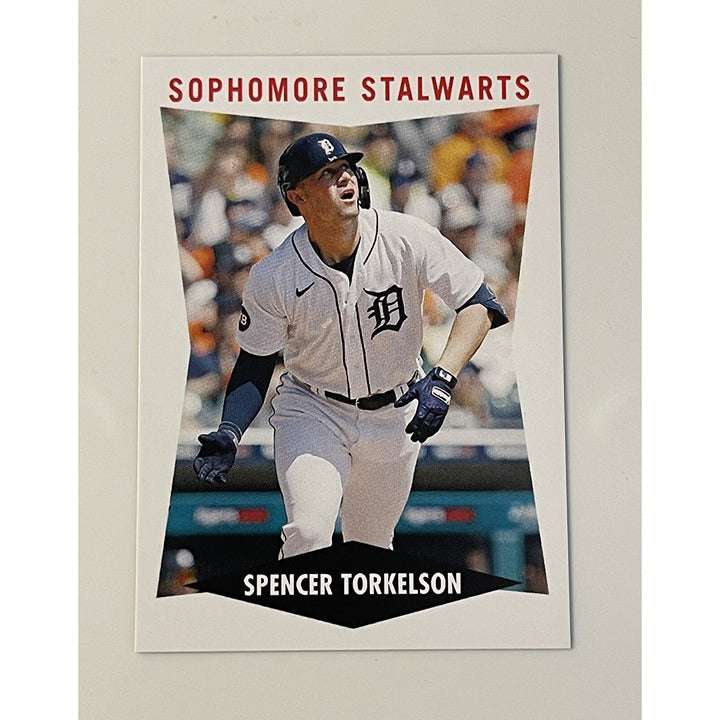 2023 1960 Topps Sophomores Spencer Torkelson MLB White Sox trading card