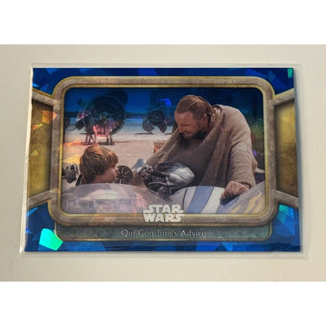 2024 Topps Chrome - Sapphire Star Wars Episode I - Phantom Menace - Qui-Gon Jinn