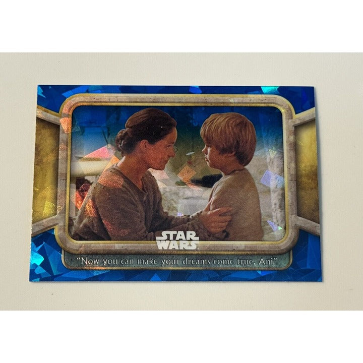 2024 Topps Chrome Sapphire Star Wars Episode I Phantom Menace - Make Dreams True