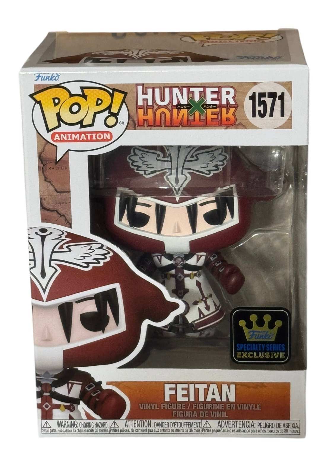 Funko Pop Animation Feitan Hunter x Hunter #1571 sealed collectible figure