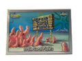 2025 Topps Chrome SpongeBob Brain Coral Fields card #44 near mint condition with Patrick scene