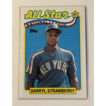 1988 All Star National League Darryl Strawberry Sportscard MLB Baseball New York