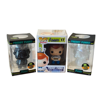Freddy Funko POP Exclusive 3 Vinyl Figure Bundle Limited Edition 1500 Pieces SET