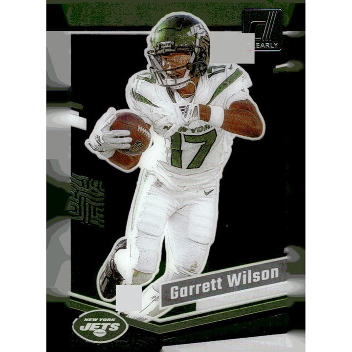 Garrett Wilson - 2023 Donruss CLEAR Series - NFL New York Jets Football Card #37
