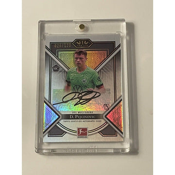 2022-23 Topps Tier One Bundesliga  D. PEJCINOVIC Auto 25/120 - Woldsburg Futbol*
