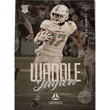Jalen Waddle 2021 Chronicles Luminance Rookie NFL card #213 Miami Dolphins