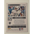 Jalen Waddle 2021 Chronicles Luminance Rookie Dolphins NFL card #213 in protective sleeve and top loader